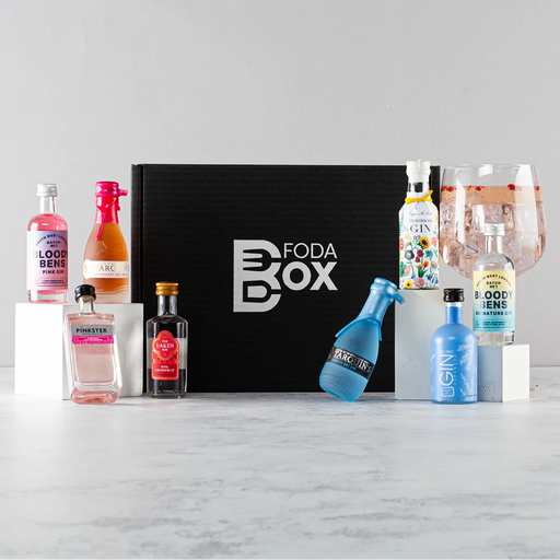 Mini Gin Sample Selection Gift by FodaBox