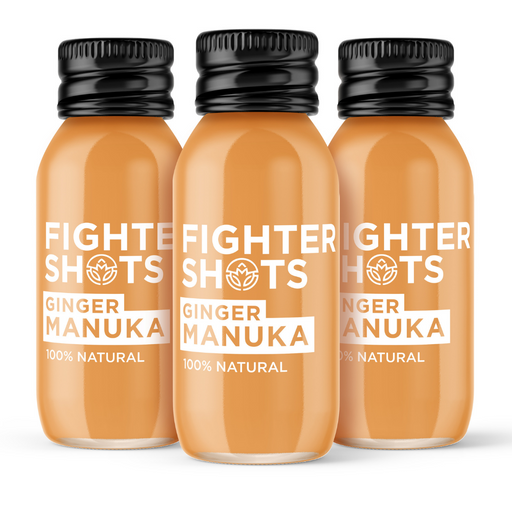 Fighter Shots - Ginger and Manuka Honey Shots 12 x 60ml