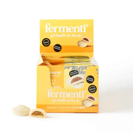 Fermenti - Banana and Pineapple Coco Bites 15 x 12g