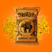 Howdah Bombay Mix snack packaging with an elephant illustration on an orange background