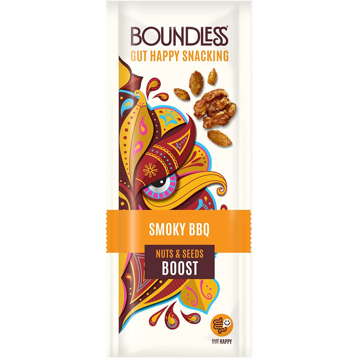 Boundless - Smoky BBQ Nuts & Seeds Boost 16 x 25g