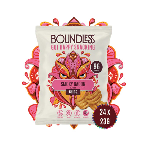Boundless - Smoky Bacon Activated Chips 24 x 23g