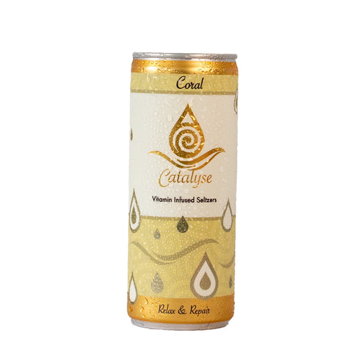 Catalyse Life Drinks - Coral The Immunity Blend Vitamin Infused Botanical Seltzer 12 x 250ml