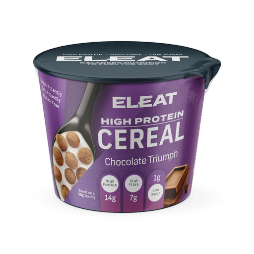 ELEAT - High Protein Chocolate Triumph Cereal Balls 8 x 50g Pots