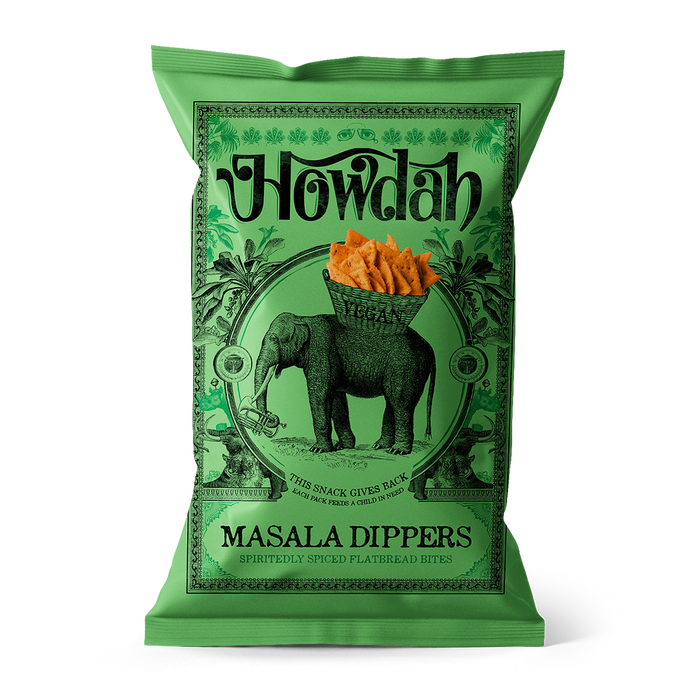 Howdah Snacks - Masala Dippers Snacks 150g