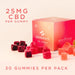 Goodrays - Mixed CBD Gummies 25mg CBD 30 Gummies