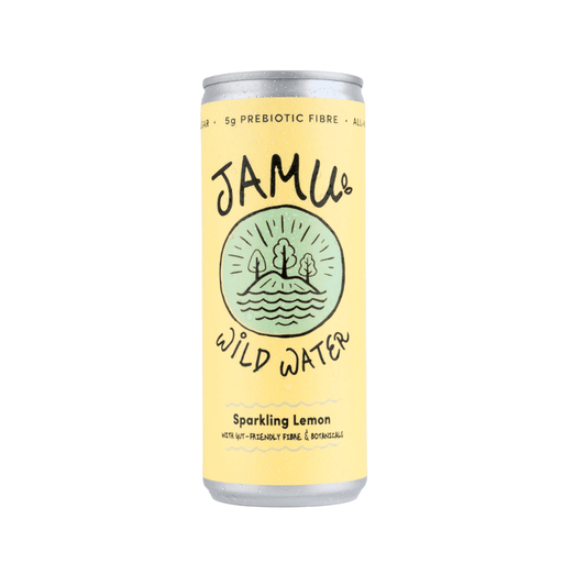 Jamu Wild Water Wholesale - Natural Sparkling Lemon Water 12 x 250ml