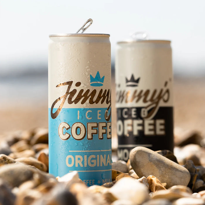 Jimmy's Iced Coffee - Original SlimCan 12 x 250ml Lifestyle