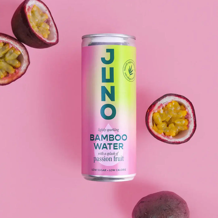 Juno Bamboo Water - Passion Fruit 12 x 250ml