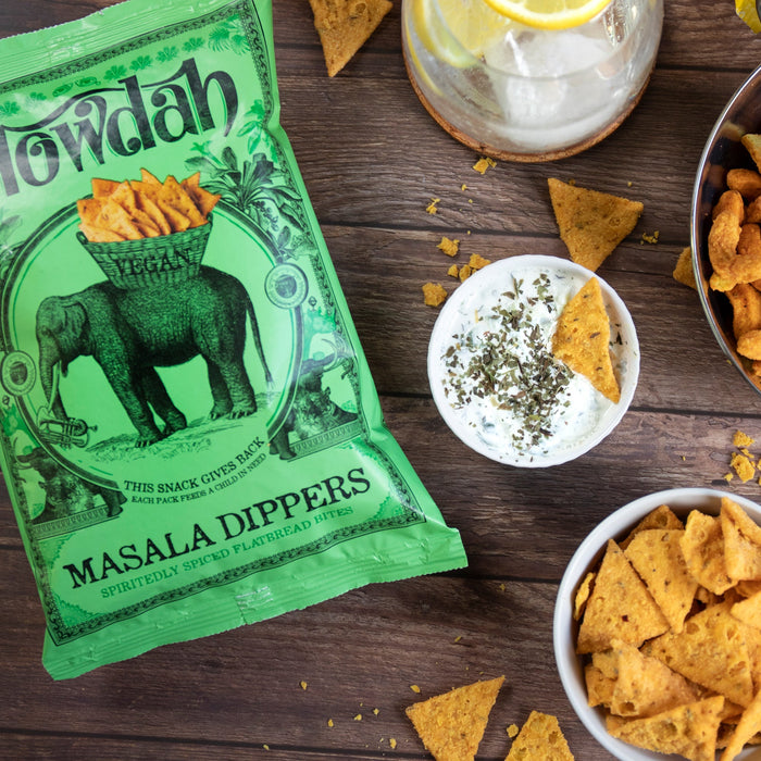 Howdah Snacks - Masala Dippers Snacks 6 x 150g