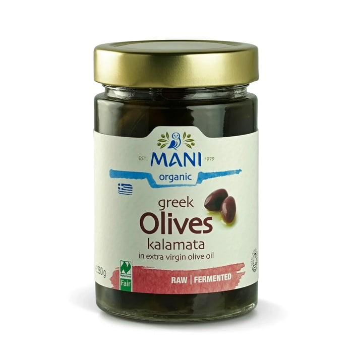 Mani - Kalamata Olives in Oil 6 x 280g