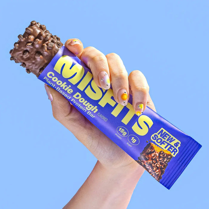 Misfits Plant-Based Cookie Dough Protein Bar 15 x 50g