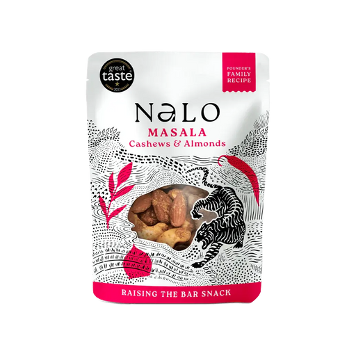 Nalo - Masala Cashews & Almonds 12 x 40g