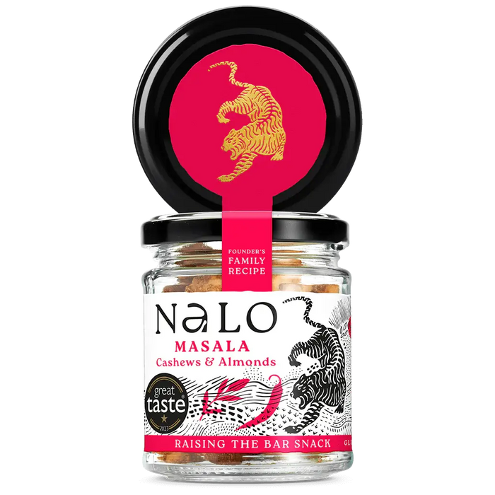 Nalo - Masala Cashews & Almonds 6 x 95g