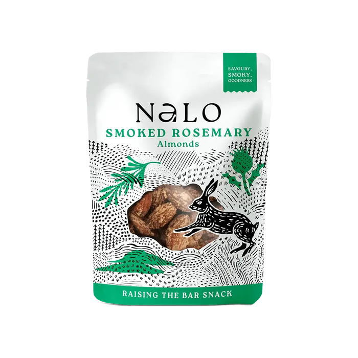 Nalo - Smoked Rosemary Almonds 12 x 40g