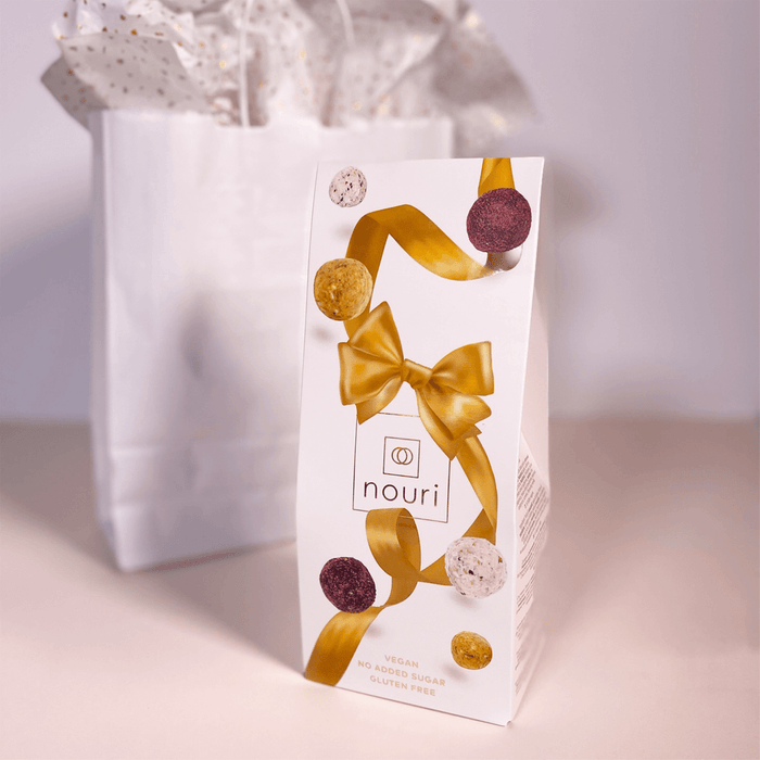 Nouri Wholesale - Luxury Box of 16 Vegan Truffles 3 x 160g
