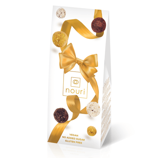 Nouri Wholesale - Luxury Box of 16 Vegan Truffles 3 x 160g