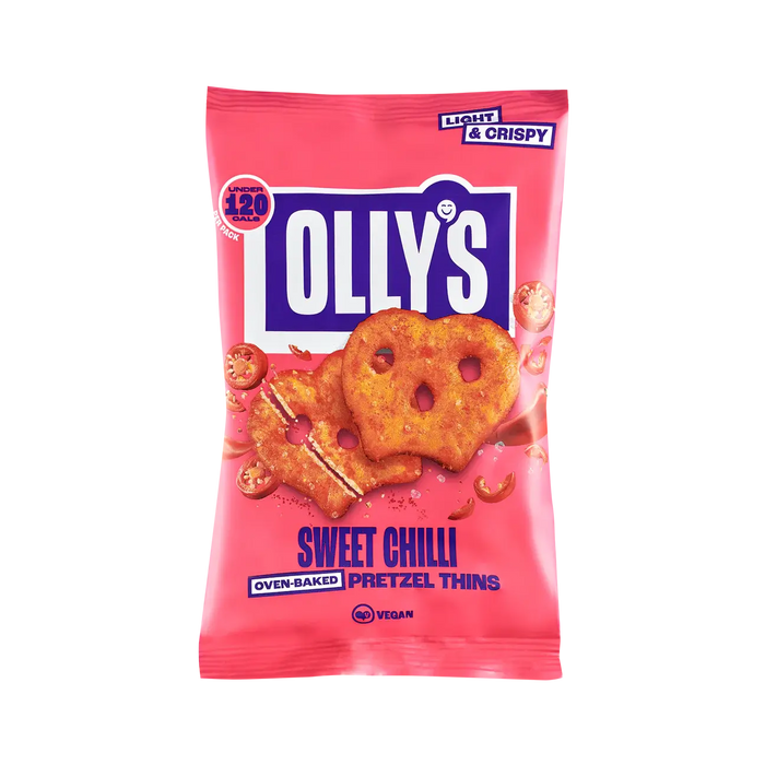 Olly's - Sweet Chilli Pretzel Thins 10 x 35g