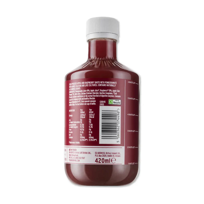 Plenish Berry Gut Heath Shots Pack 4 x 420ml Dosing Bottles