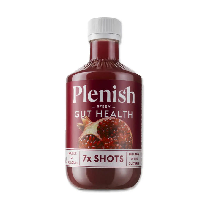 Plenish Berry Gut Heath Shots Pack 4 x 420ml Dosing Bottles