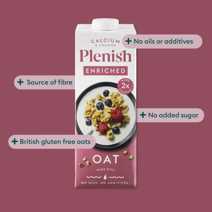 Plenish Enriched Oat Milk 6 x 1L