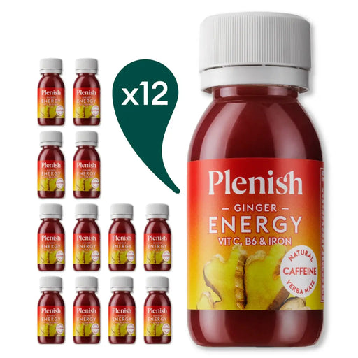 Plenish Ginger Energy Shots 12 x 60ml