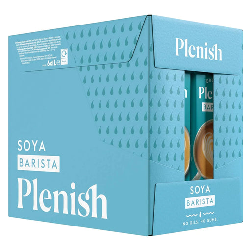 Plenish - Organic Soya Barista Milk 6 x 1L
