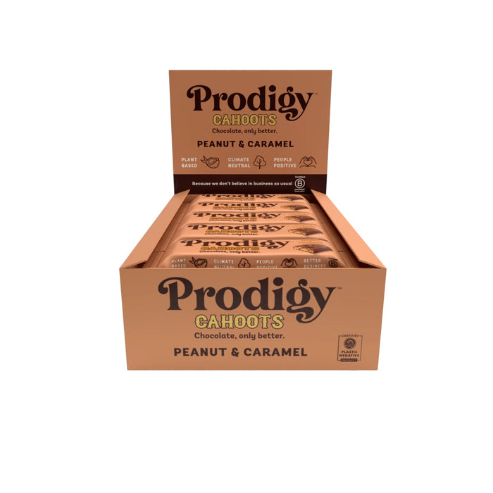Prodigy - Cahoots Peanut and Caramel Chocolate Bar 15 x 45g