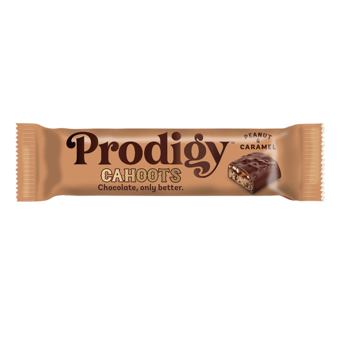 Prodigy - Cahoots Peanut and Caramel Chocolate Bar 45g