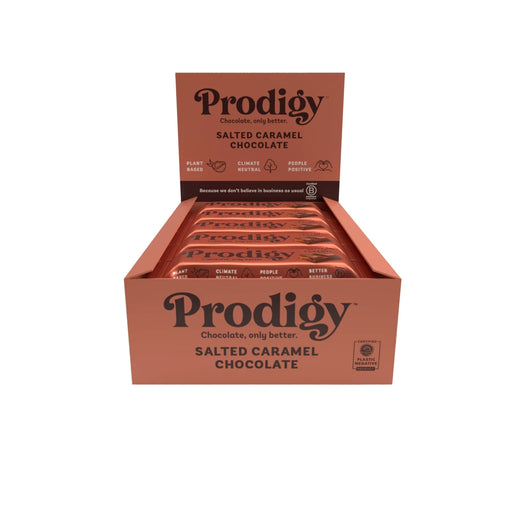 Prodigy - Salted Caramel Chocolate Bar 15 x 35g