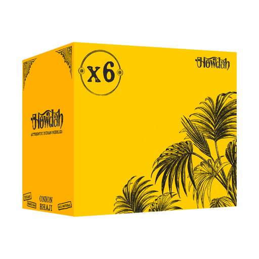 Howdah Snacks - Onion Bhaji Snacks 6 x 150g