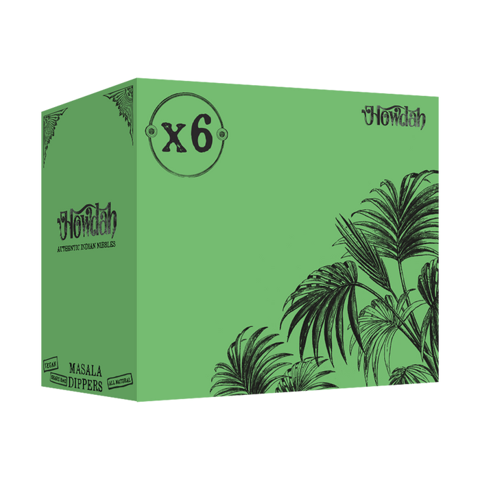 Howdah Snacks - Masala Dippers Snacks 6 x 150g