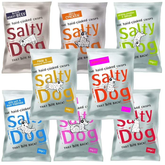 Salty Dog - Variety Multipack Crisps 32 x 40g