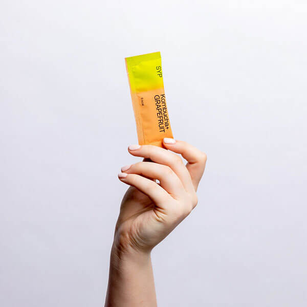Shake Your Plants single sachet in hand