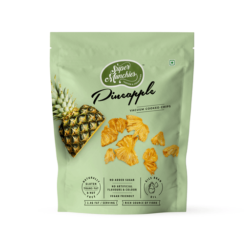 Super Munchies Pineapple Vacuum Cooked Chips 30 x 50g