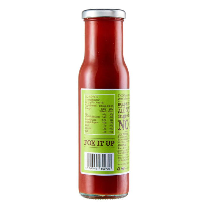The Foraging Fox - Classic Tomato Ketchup 6 x 255g Back