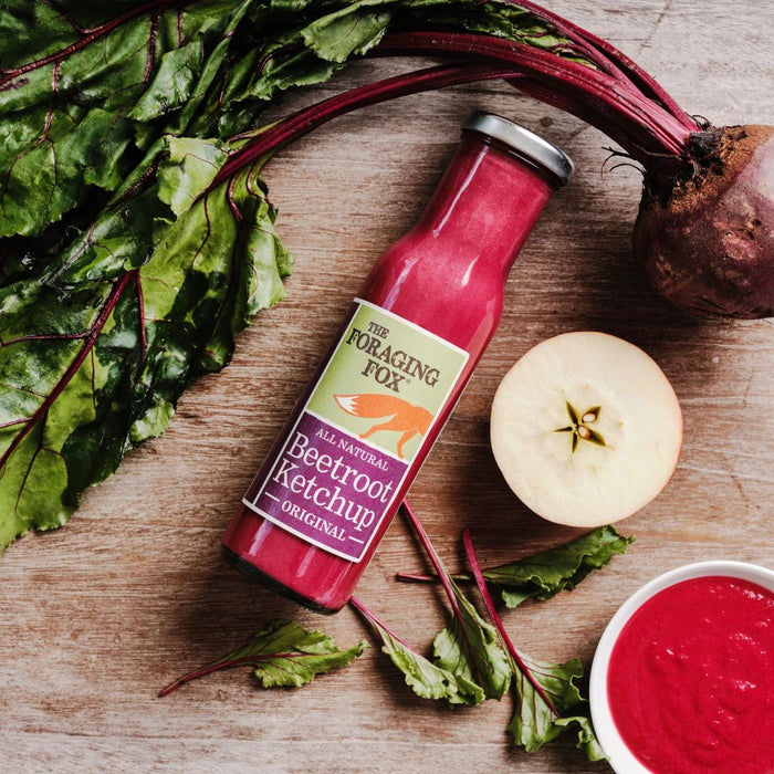 The Foraging Fox - Original Beetroot Ketchup  6 x 285g Lifestyle