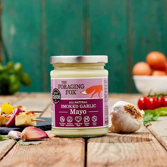 The Foraging Fox - Smoked Garlic Mayo 6 x 240g Lifestyle