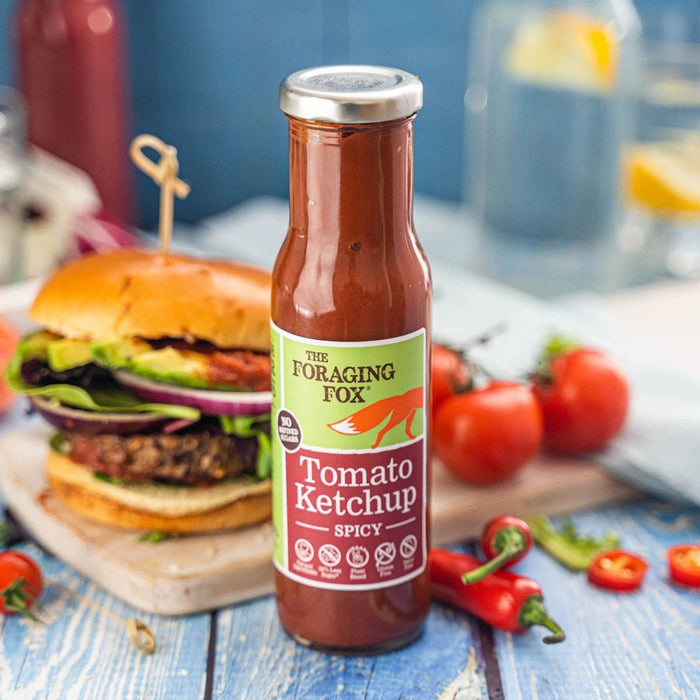 The Foraging Fox - Spicy Tomato Ketchup 6 x 255g Lifestyle 2