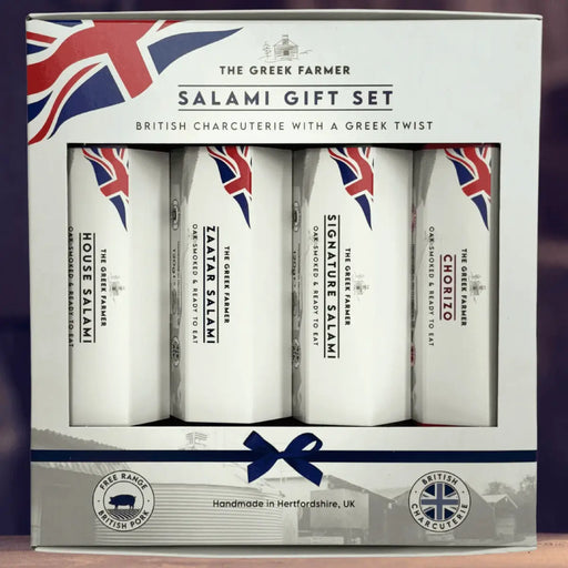 The Greek Farmer - Salami Gift Set Whole Salamis 4 x 480g