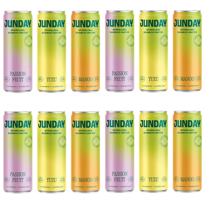 Juno Bamboo Water Variety Pack 12 x 250ml