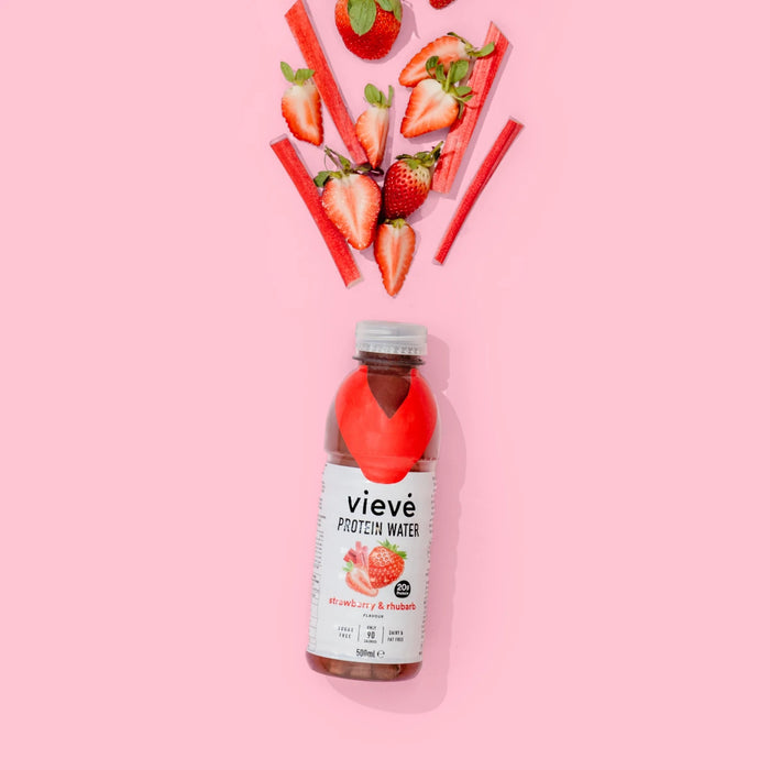 Vieve - Protein Water Strawberry & Rhubarb 6 x 500ml