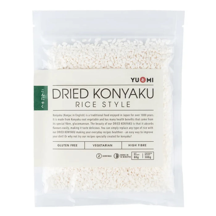 Yu & Mi Company - Dried Konyaku Rice Style 8 x 80g