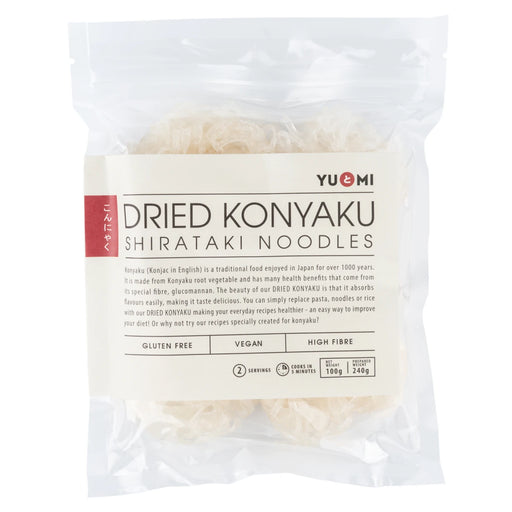 Yu & Mi Company - Dried Konyaku Shirataki Noodles 8 x 100g