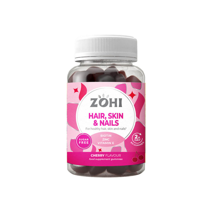 Zohi - Hair, Skin & Nails Cherry Food Supplement Gummies 6 x 180g