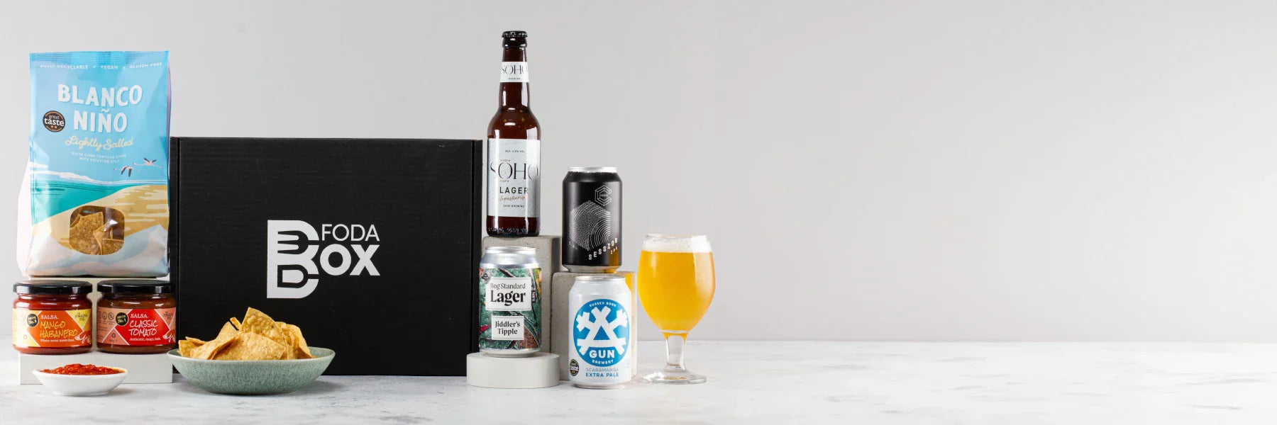 Beer, Chips and Dips Gift Box