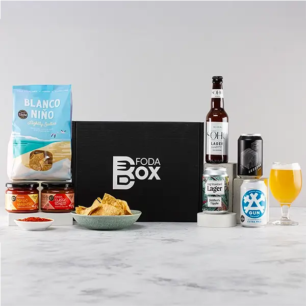 Beer, Chips and Dips Gift Box