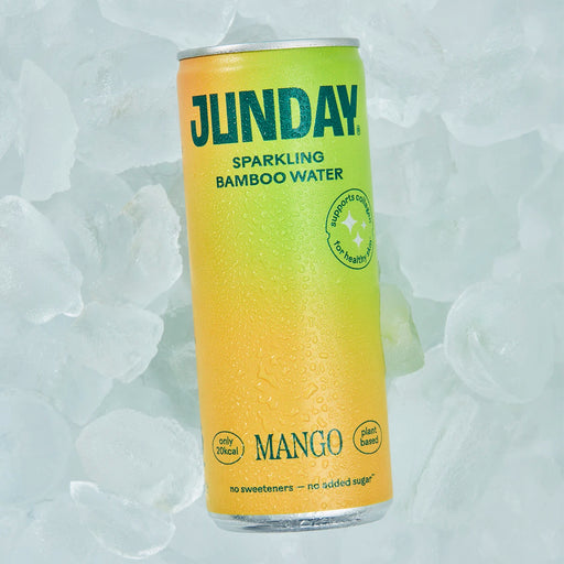 Junday Mango Sparkling Bamboo Water 1