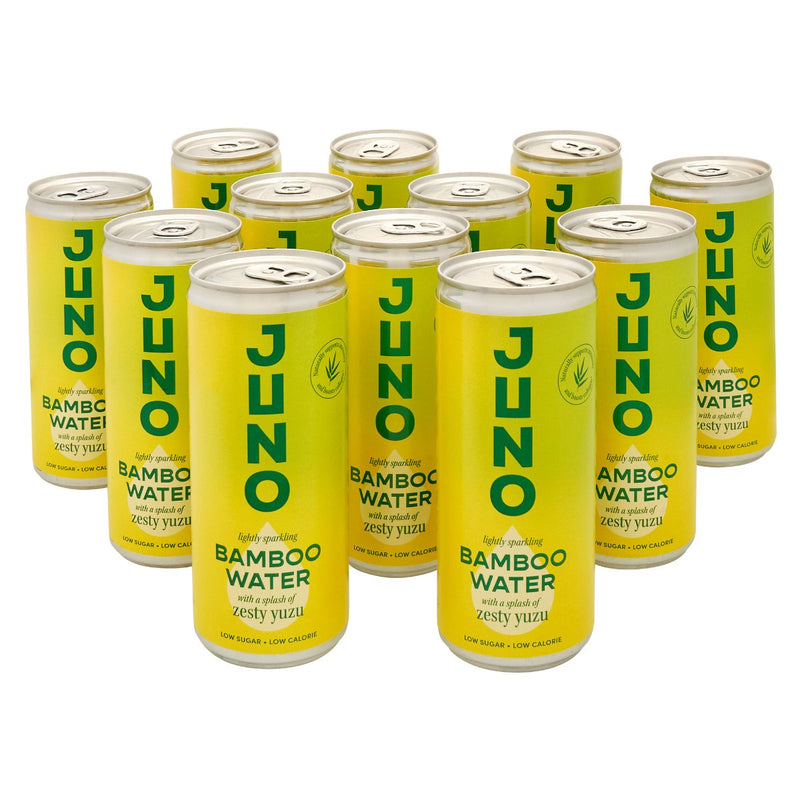 Juno Bamboo Water - Juicy Mango 12 x 250ml