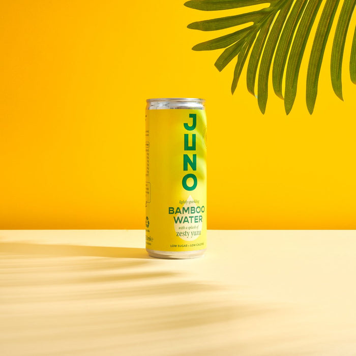 Juno Bamboo Water - Zesty Yuzu 12 x 250ml-4